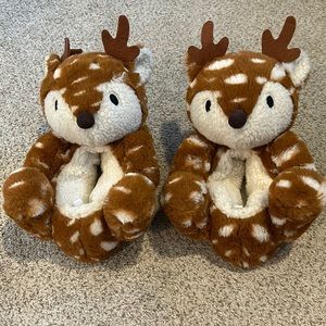 GAP Kids Reindeer Slippers, 12-13